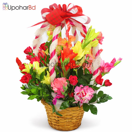 Rose with mix flower
