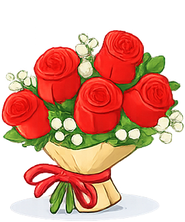 Free red roses